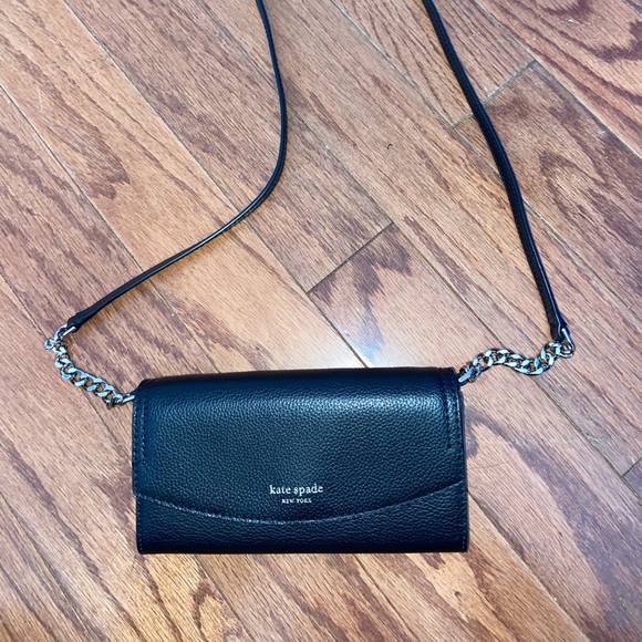 NWT Kate Spade ♠️  Black crossbody ♠️ - Picture 1 of 7